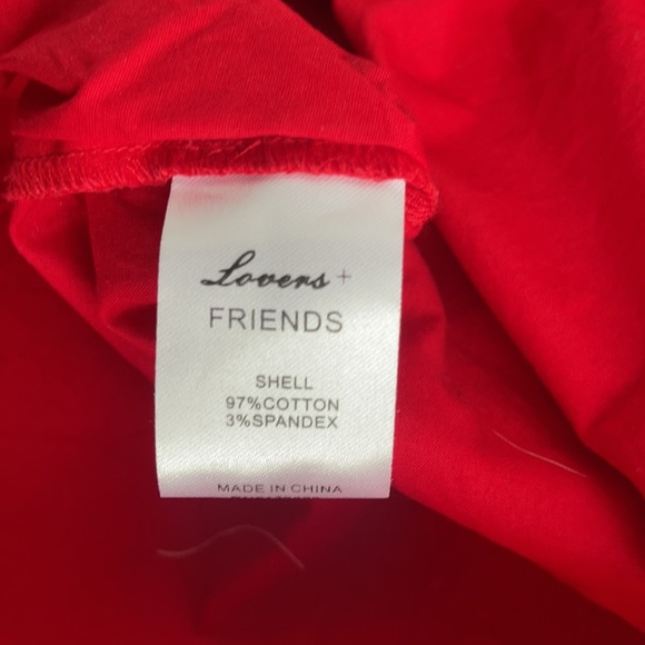 Lovers and friends Page Dress in Tango Red - Picture 7 of 9